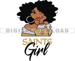 Saints Girl Svg, Girl Svg, Football Team Svg, NFL Team Svg, Png, Eps, Pdf, Dxf file 21