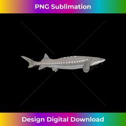 Funny White Sturgeon Fishing Graphic Freshwater Fish - Contemporary PNG Sublimation Design - Reimagine Your Sublimation Pieces
