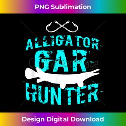 Funny Alligator Gar Fishing Graphic Freshwater Fish - Futuristic PNG Sublimation File - Elevate Your Style with Intricate Details