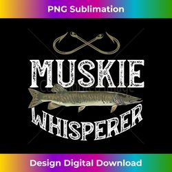 Funny Muskie Fishing Graphic Freshwater Fish Fisherman Gi - Bohemian Sublimation Digital Download - Customize with Flair