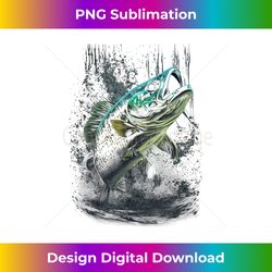 Large Mouth Bass Fish Fishing Graphic for Men Women Bo - Timeless PNG Sublimation Download - Spark Your Artistic Genius