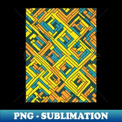 vector art turning abstract seamless pattern - Premium Sublimation Digital Download - Capture Imagination with Every Detail