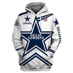 Dallas Cowboys Printed Hoodie 3D Style1071 All Over Printed