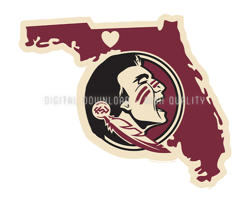 Florida State SeminolesRugby Ball Svg, ncaa logo, ncaa Svg, ncaa Team Svg, NCAA, NCAA Design 106