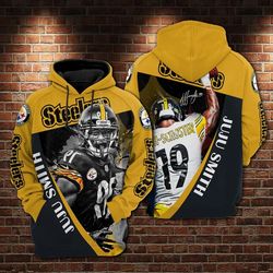 JuJu Smith-Schuster &8211 Pittsburgh Steelers Limited Hoodie 885