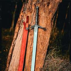 Handmade Scottish Claymore Sword J2 steel Highland Claymore Black Medieval Swords Personalized Sword Groomsmen Gifts USA