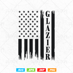 Glazier Vintage American USA Flag Glazier Svg Png, Glazer, Glass Worker, Fathers Day Svg, Svg Files for Cricut Silhouett