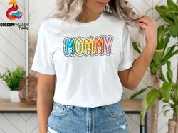 Mama Dalmatian Shirt, Colorful Mama Shirt, Mother's Day Shirt, Cute Gr