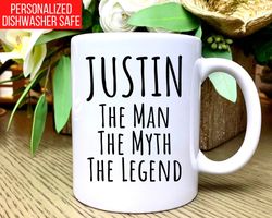 Personalized Mug, Personalized Coffee Mug for Men, Personalized Gift for Him, Gi