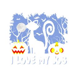 I Love My Job Halloween TShirt Graphic