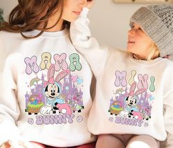 Minnie Easter Mama Mimi Matching Shirts | Minnie Bunny Shirt | Easter Mini | Mini First Easter | Easter Mouse | Disneyla