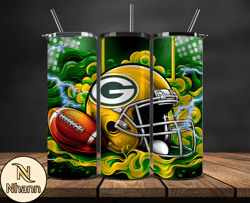 Green Bay Packers Tumbler Wraps, ,Nfl Teams, Nfl Sports, NFL Design Png by Nhann Design 12