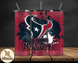 Houston Texans Logo NFL, Football Teams PNG, NFL Tumbler Wraps, PNG Design by Nhann Store 08