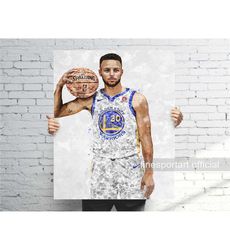 Stephen Poster, Canvas Wrap, Basketball framed print, Sports