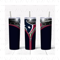 Houston Texans Tumbler, Houston Texans Wrap, Houston Texans Design, Sport Tumbler, Zipper Tumbler Wrap