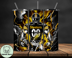 Pittsburgh Steelers Tumbler Wraps, Logo NFL Football Teams PNG,  NFL Sports Logos, NFL Tumbler PNG 27
