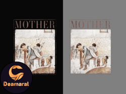 Mother Retro Vintage Png - Mothers Day Design 176