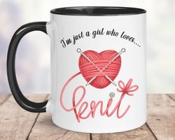Knitting mug, ceramic mug gift for knitter, funny mug gift, coffee mug for birthday gift, for for her, mothers day gift,