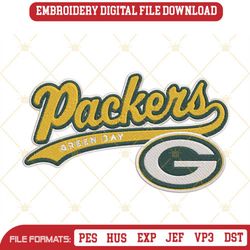 Green Bay Packers Embroidery Designs
