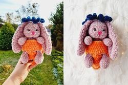 Crochet Bunny, Amigurumi Rabbit Pattern