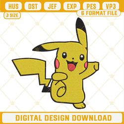 Pikachu Embroidery Designs, Pikachu Machine Embroidery Design File.jpg