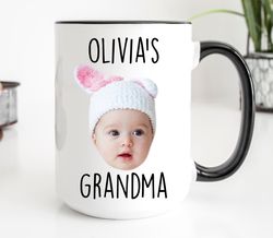 Custom Baby Face Mug, Baby Face Mug, Your Dog's Face Mug, Your Grandma's Face Mug, Father's Day Gift , Mother's Day Gift