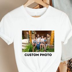 Custom Photo Shirts,Custom Family Photo Shirts,Custom School Photo Shirts, Custom Graduation Photo Tshirts,Custom Photo