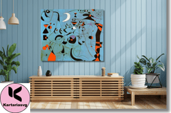 Joan Miro Canvas Wall Art Joan Miro   Abstact Canvas Surreal Wall Art Wrapped Surreal Canvas Mir Abstract Surrealism Art