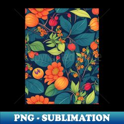 Fruit Pattern - PNG Transparent Digital Download File for Sublimation - Stunning Sublimation Graphics