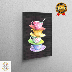 Modern Wall Art, Boho Wall Decor, Modern Canvas Canvas, Personalized Gift For Him, Kitchen Decor, Kitchen Canvas, 3D Can