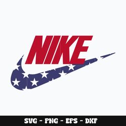 Nike America Flat logo Svg, Flat America svg, Nike logo svg, Svg design, Brand svg, Instant download.