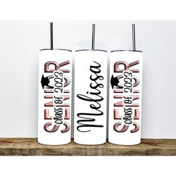 Graduation Gifts for Her, Senior Graduation Gift, Senior Gifts 2023, Graduation Tumbler, Class of 2023 Tumbler, Personal