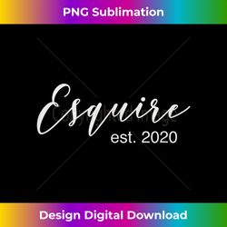 Law School Graduation Gifts For Him Her Esquire 2020 Lawyer - Edgy Sublimation Digital File - Ideal for Imaginative Endeavors