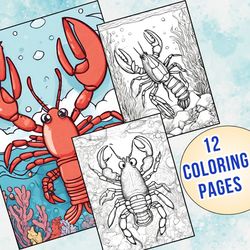 Fun and Educational Lobster Coloring Pages Activities for Kids of all Ages