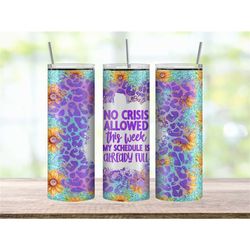 Purple Leopard Print Tumbler, Funny Tumbler Cup for Women, Funny Gifts for Her, Coffee Tumbler with Straw and Lid, Uniqu