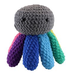 Octopus Amigurumi Crochet Patterns, Crochet Pattern 1