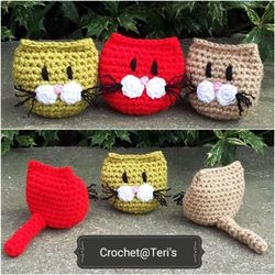 Easy Cat Amigurumi Crochet Patterns, Crochet Pattern