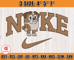 Nike X Winton embroidery, Bluey Character embroidery, embroidery design file
