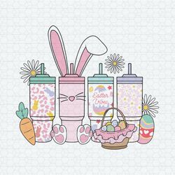 Bunny Easter Vibes Obsessive Cup Disorder SVG
