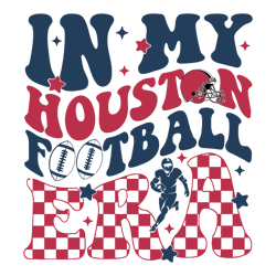 In My Houston Football Era SVG