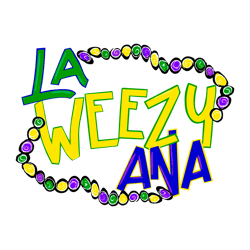 La Weezy Ana Mardi Gras PNG