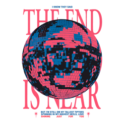 Mirrorball The End Is Near Taylor Swift Svg Digital Cricut File, Taylor Lovers Svg