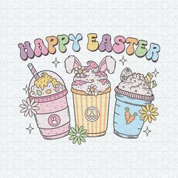 Happy Easter Bunny Coffee SVG