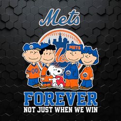 The Peanuts Mets Forever Not Just When We Win PNG