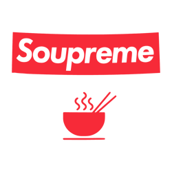 Soupreme Noodle Lover Meme SVG
