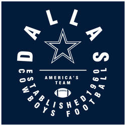 Dallas Cowboys Football Americas Team SV1G