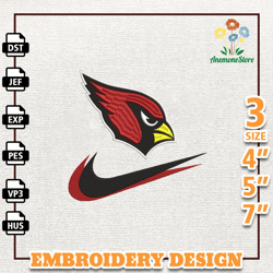 NFL Arizona Cardinals, Grinch NFL Embroidery Design, NFL Team Embroidery Design, Grinch Embroidery Design