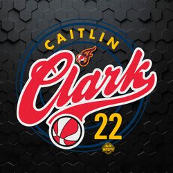 Caitlin Clark 22 Wnbpa Indiana Fever Player SVG