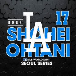 Shohei Ohtani Mlb World Tour Seoul Series 2024 SVG