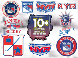 11 Files New York Rangers Svg Bundle, New York Rangers Logo Svg